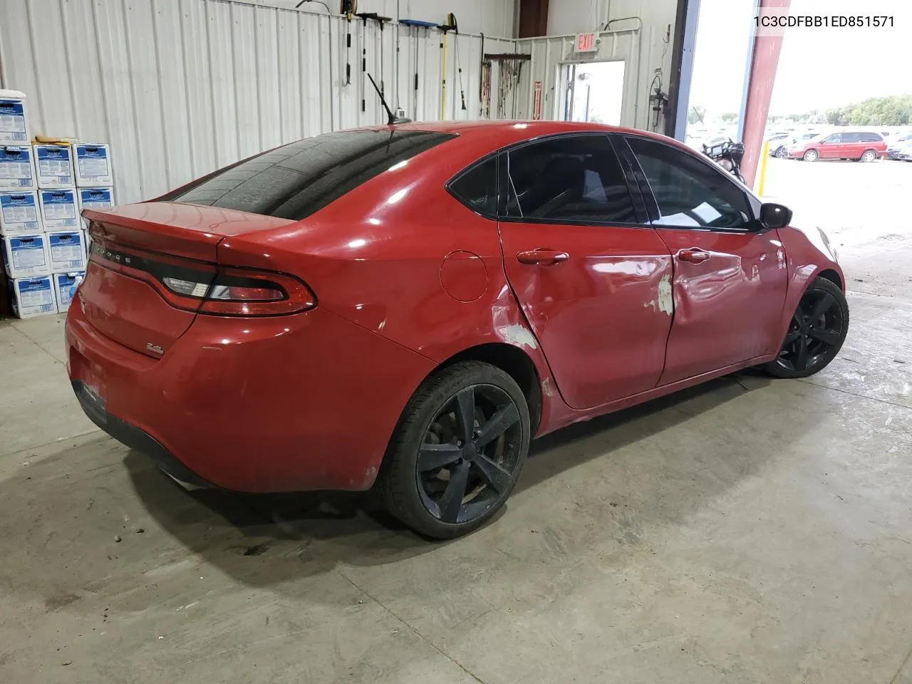 1C3CDFBB1ED851571 2014 Dodge Dart Sxt