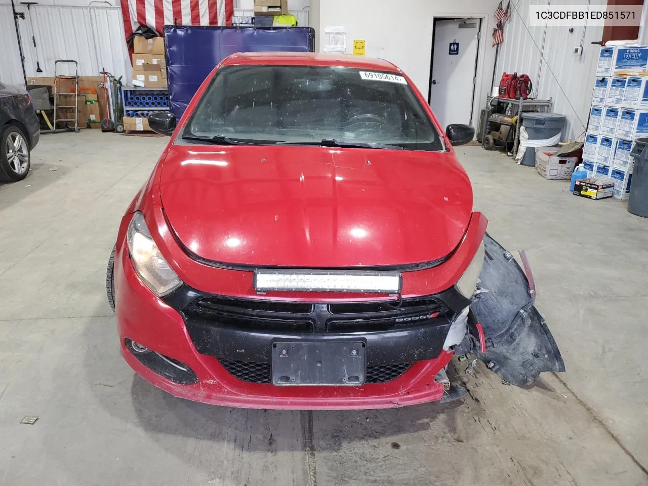 1C3CDFBB1ED851571 2014 Dodge Dart Sxt