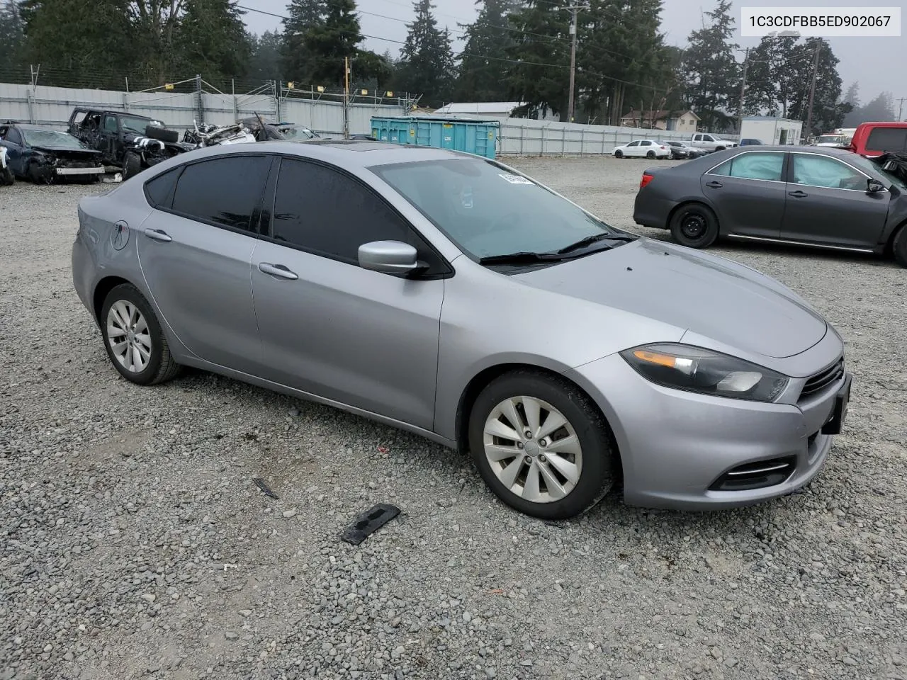 2014 Dodge Dart Sxt VIN: 1C3CDFBB5ED902067 Lot: 69418684