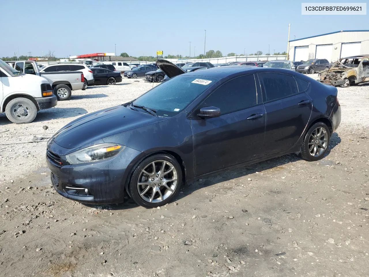 1C3CDFBB7ED699621 2014 Dodge Dart Sxt