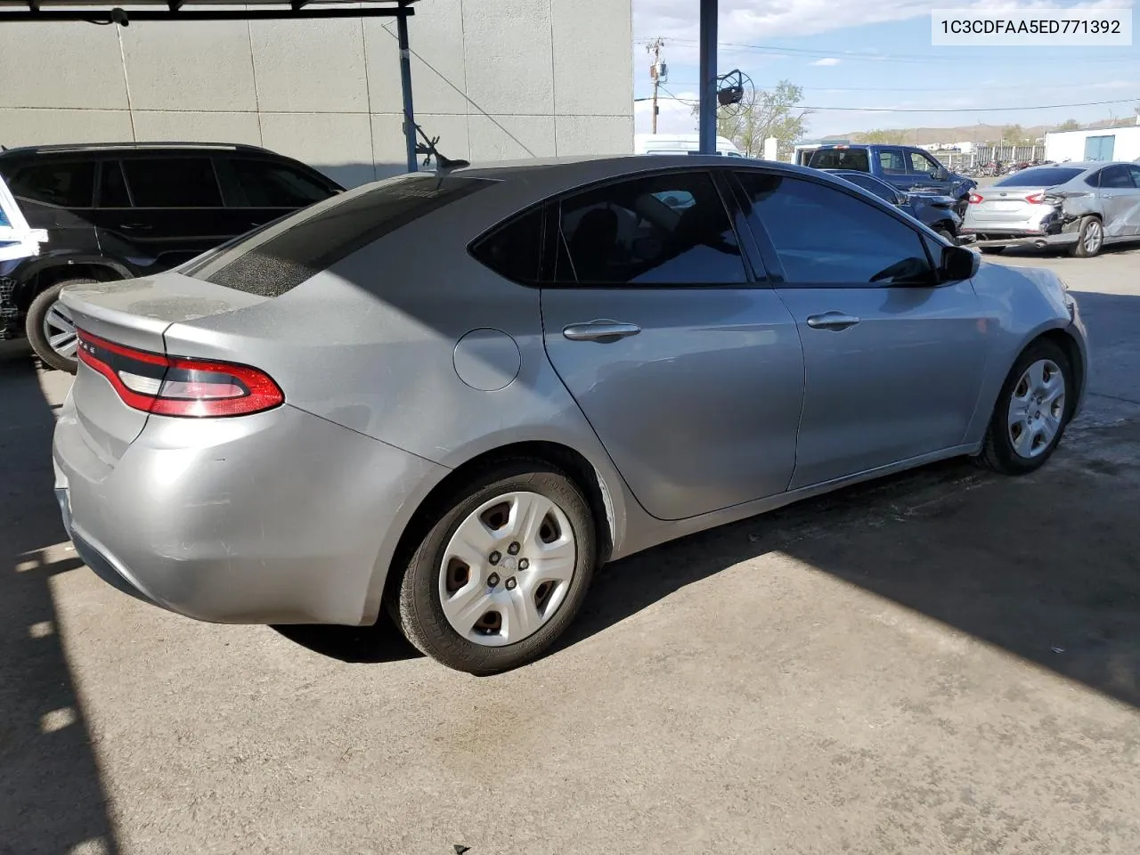 1C3CDFAA5ED771392 2014 Dodge Dart Se