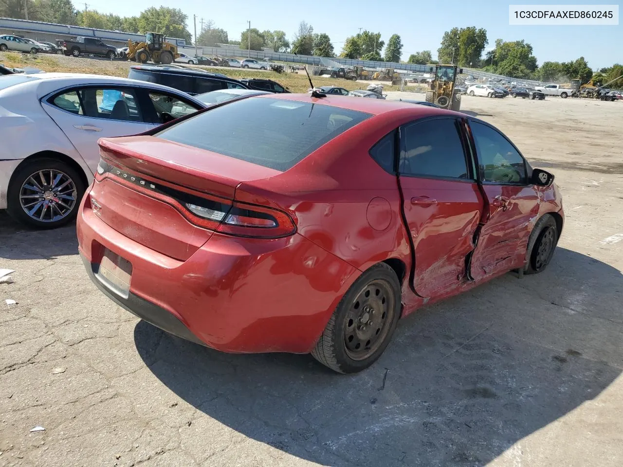 2014 Dodge Dart Se VIN: 1C3CDFAAXED860245 Lot: 70049264