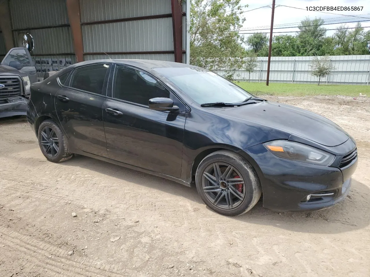 1C3CDFBB4ED865867 2014 Dodge Dart Sxt