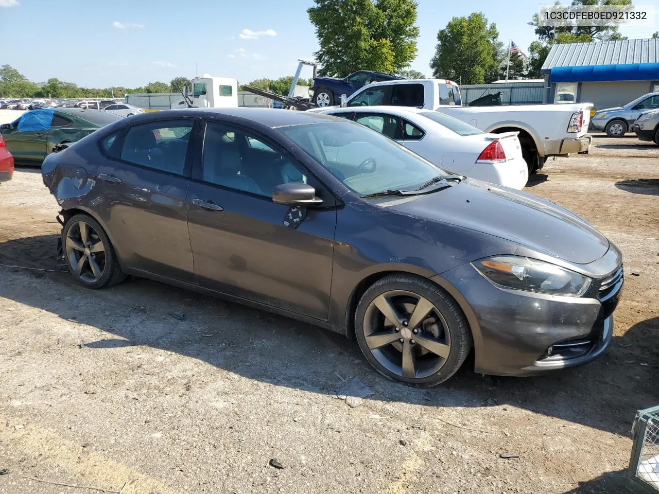 2014 Dodge Dart Gt VIN: 1C3CDFEB0ED921332 Lot: 70414614