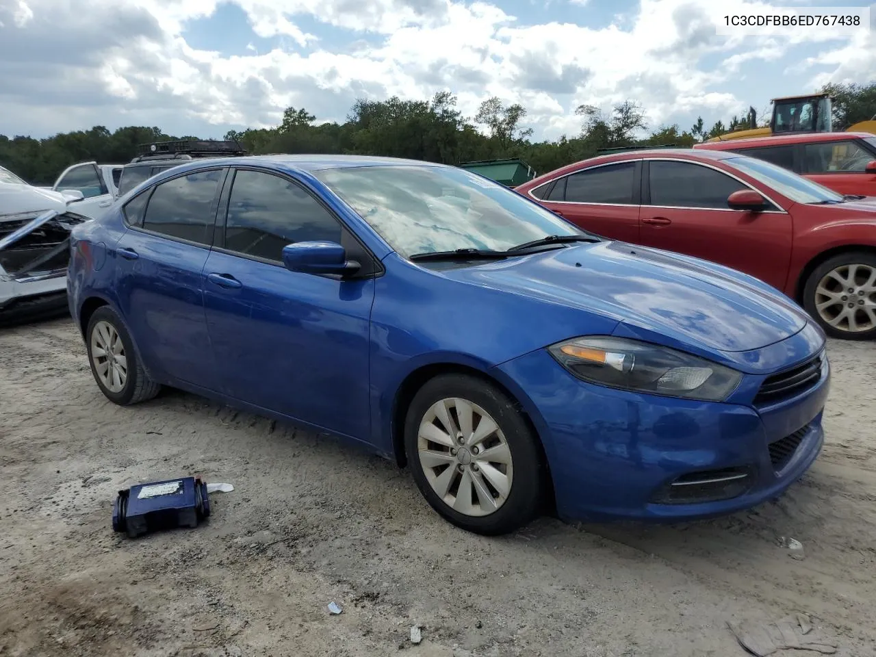 2014 Dodge Dart Sxt VIN: 1C3CDFBB6ED767438 Lot: 71819234