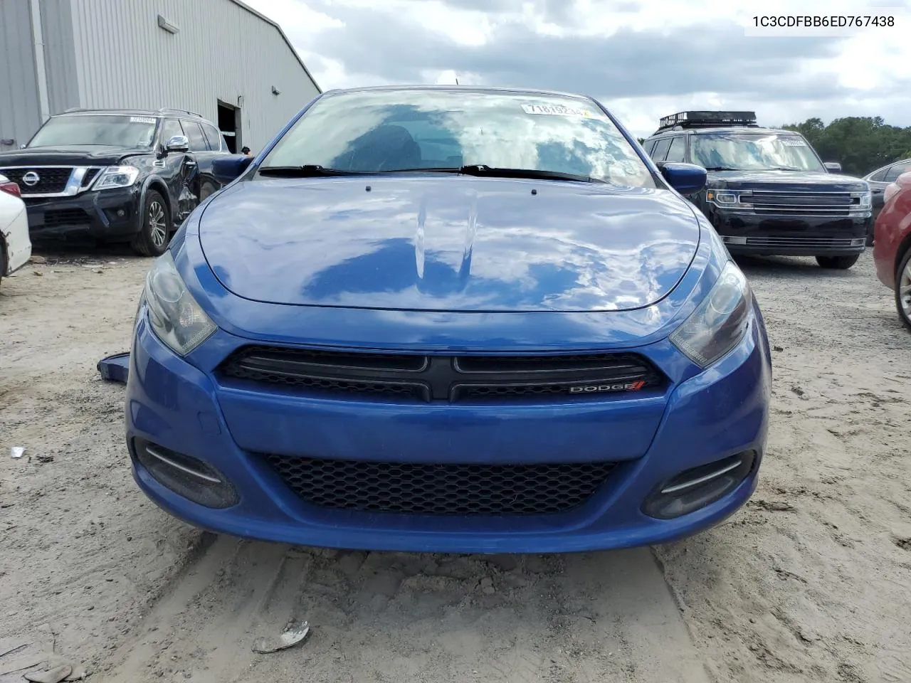 2014 Dodge Dart Sxt VIN: 1C3CDFBB6ED767438 Lot: 71819234