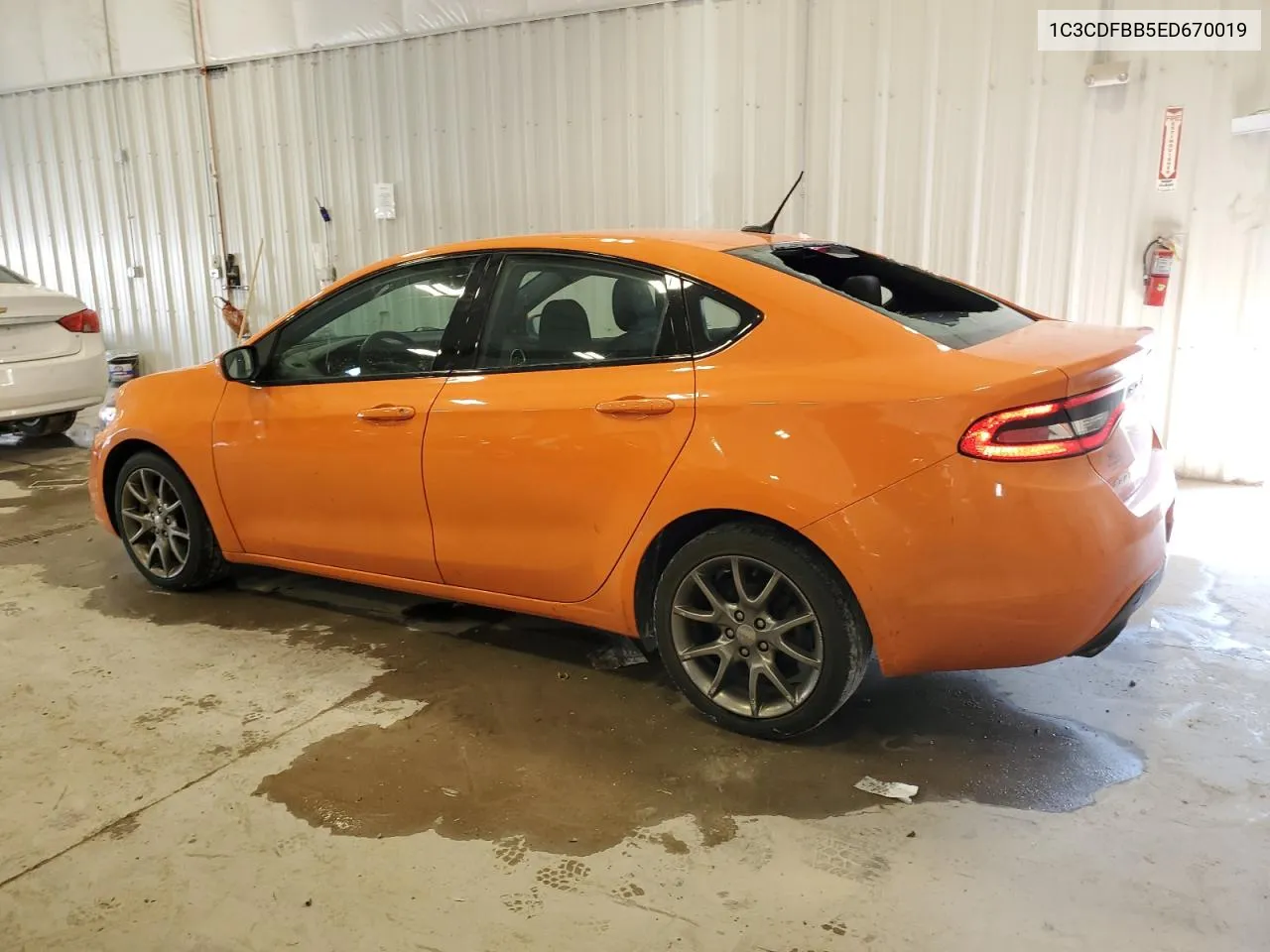 2014 Dodge Dart Sxt VIN: 1C3CDFBB5ED670019 Lot: 72200854