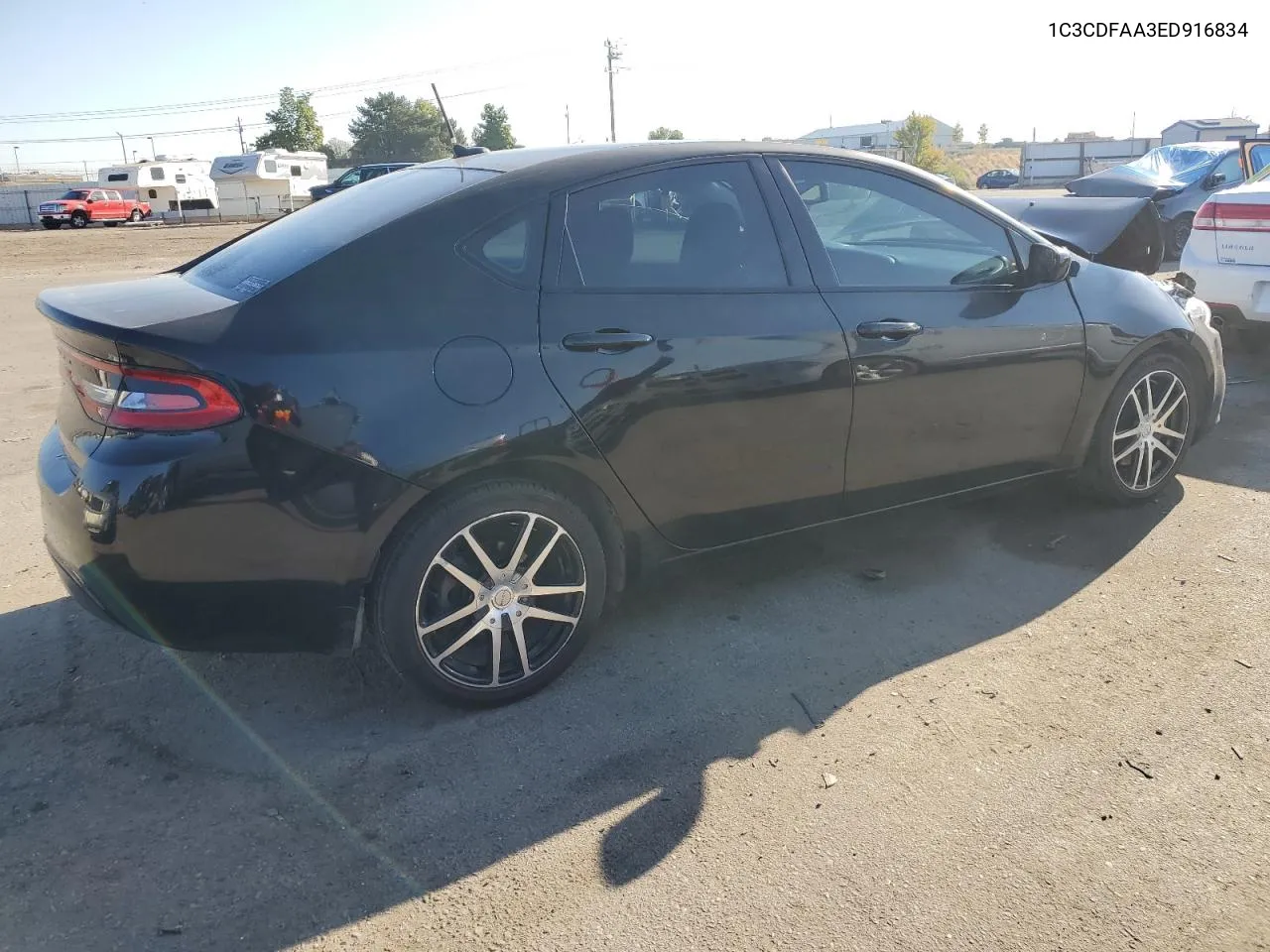 2014 Dodge Dart Se VIN: 1C3CDFAA3ED916834 Lot: 72205844