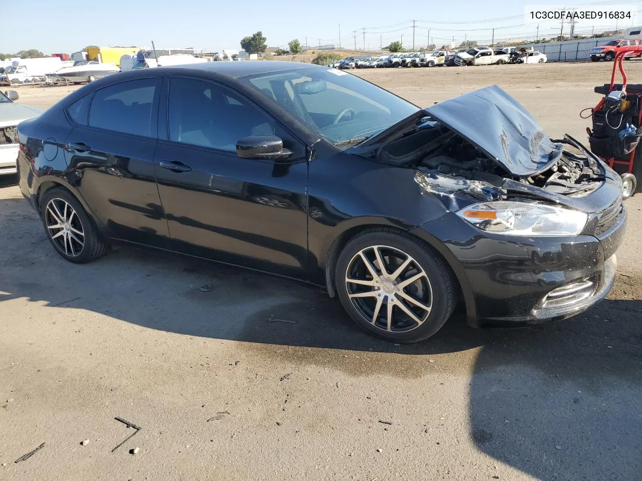 2014 Dodge Dart Se VIN: 1C3CDFAA3ED916834 Lot: 72205844