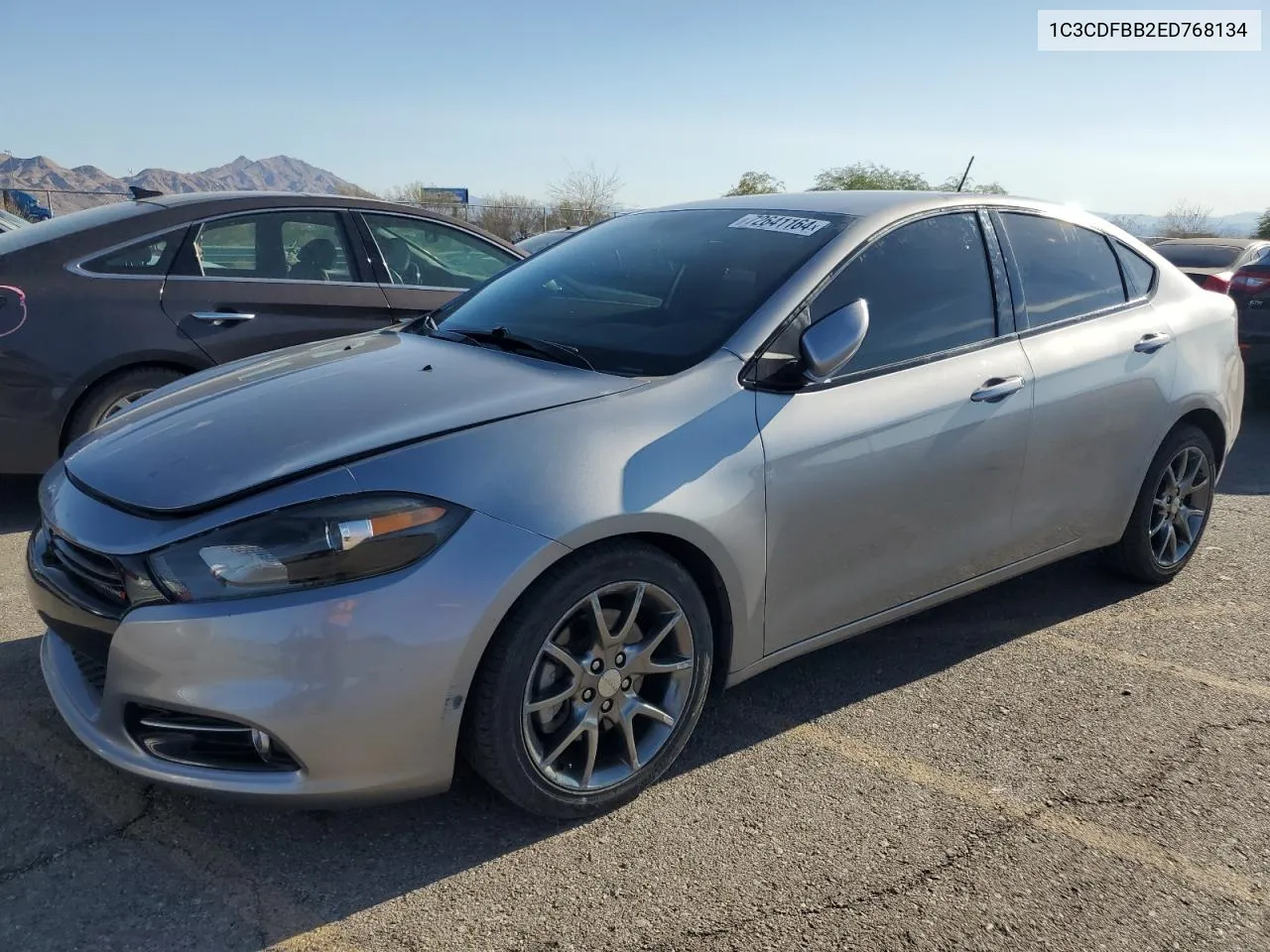 2014 Dodge Dart Sxt VIN: 1C3CDFBB2ED768134 Lot: 72641164