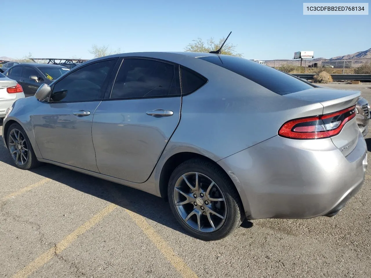 2014 Dodge Dart Sxt VIN: 1C3CDFBB2ED768134 Lot: 72641164