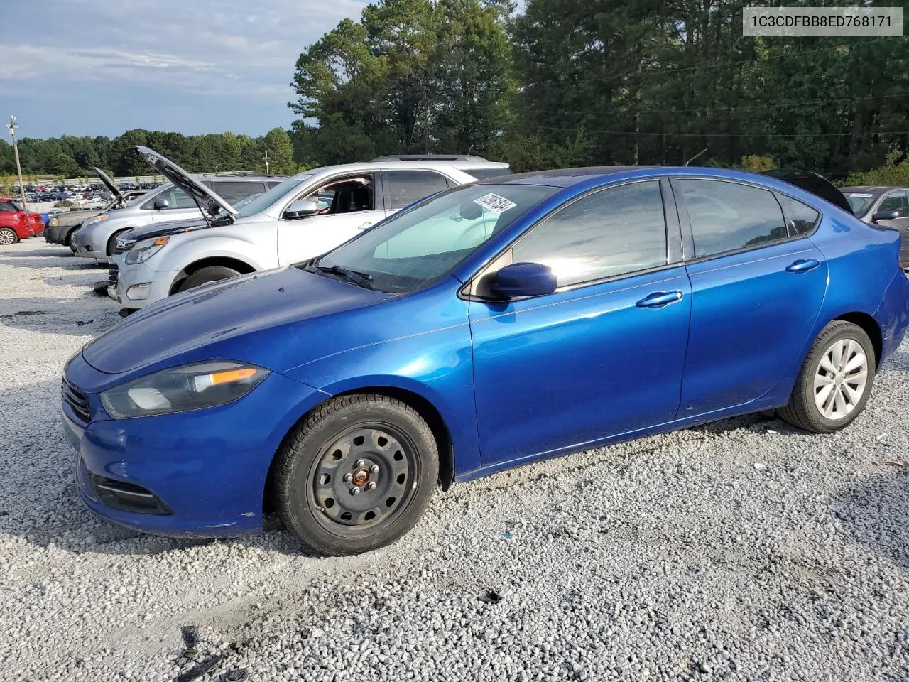 2014 Dodge Dart Sxt VIN: 1C3CDFBB8ED768171 Lot: 72961534