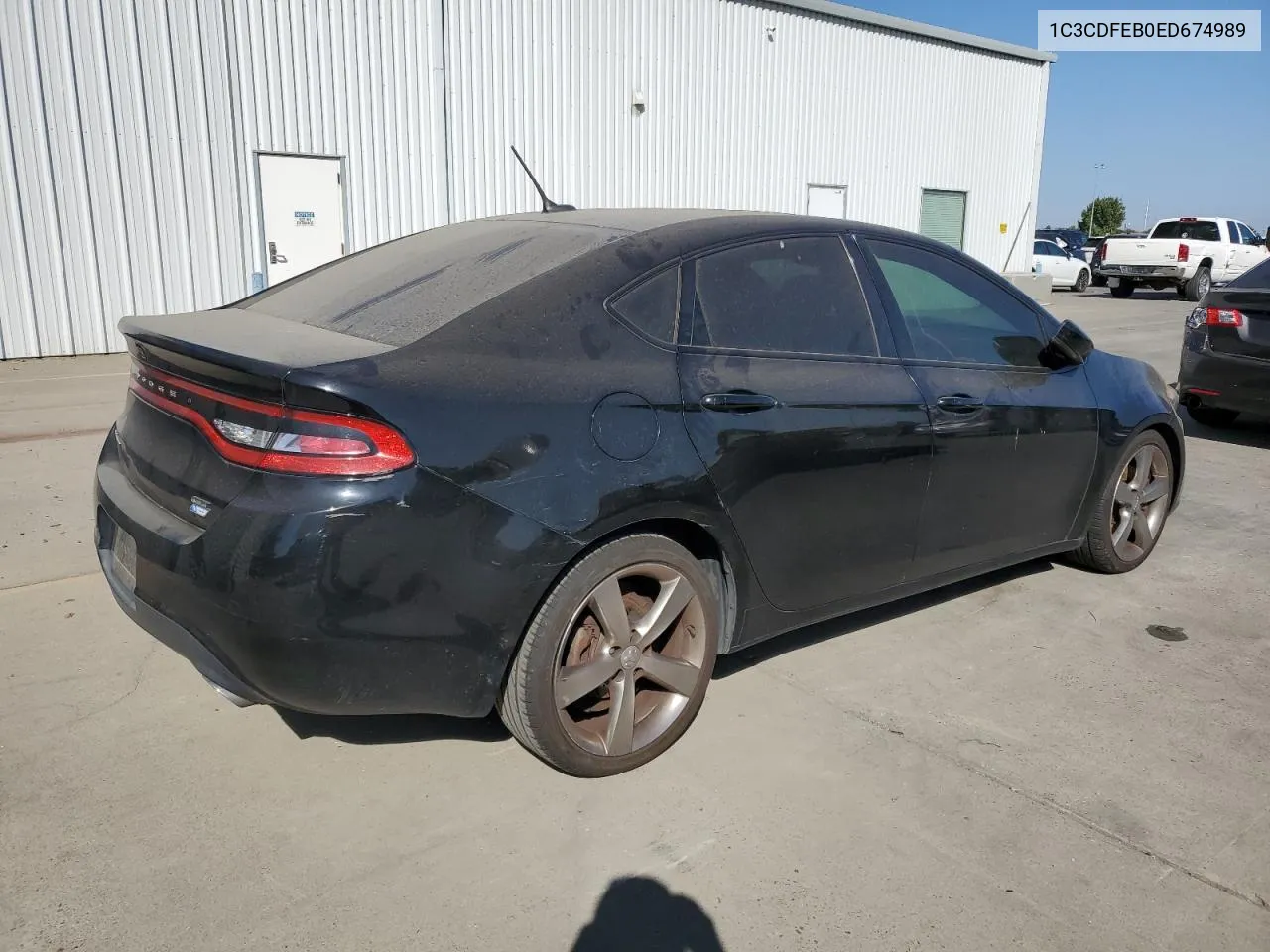 2014 Dodge Dart Gt VIN: 1C3CDFEB0ED674989 Lot: 73044014