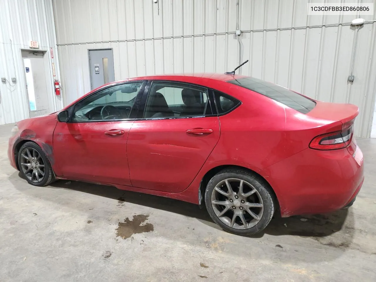 2014 Dodge Dart Sxt VIN: 1C3CDFBB3ED860806 Lot: 73226604