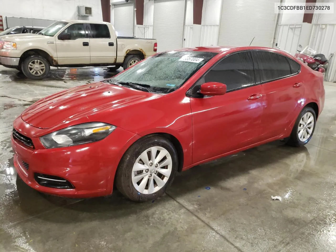 1C3CDFBB1ED730278 2014 Dodge Dart Sxt