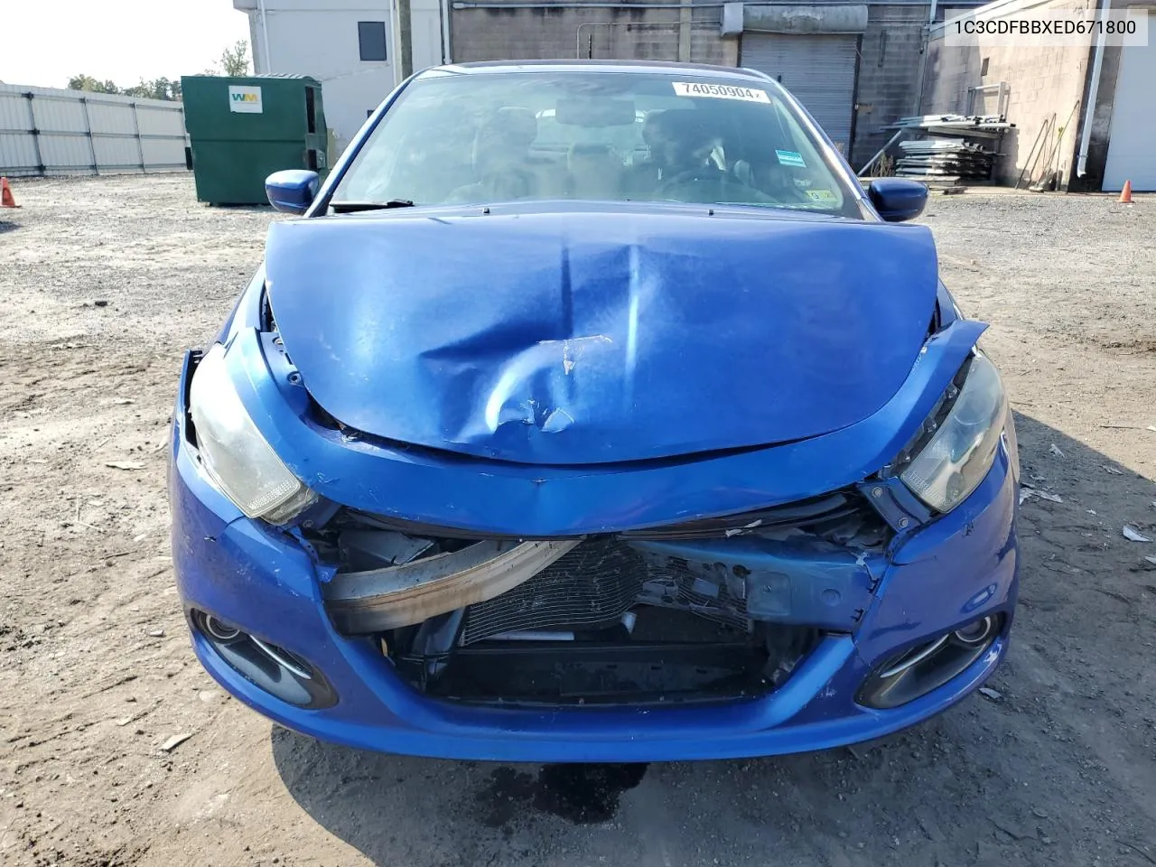 1C3CDFBBXED671800 2014 Dodge Dart Sxt