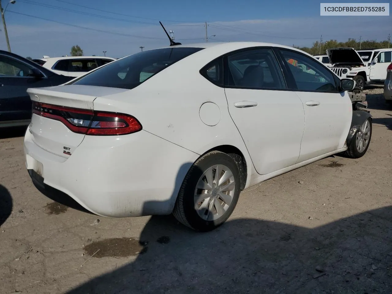 2014 Dodge Dart Sxt VIN: 1C3CDFBB2ED755285 Lot: 74513834