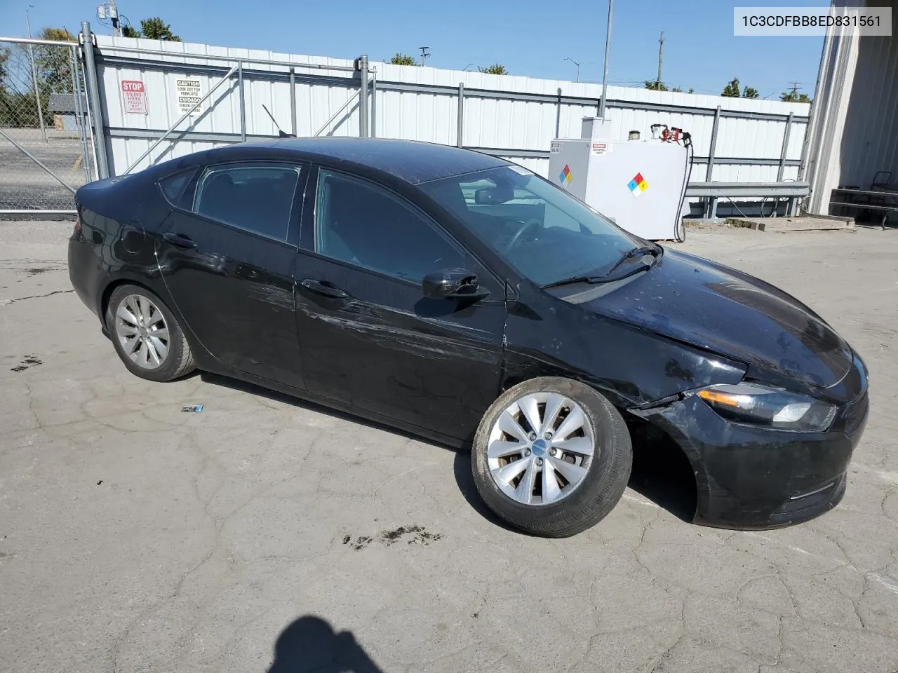 2014 Dodge Dart Sxt VIN: 1C3CDFBB8ED831561 Lot: 75183624