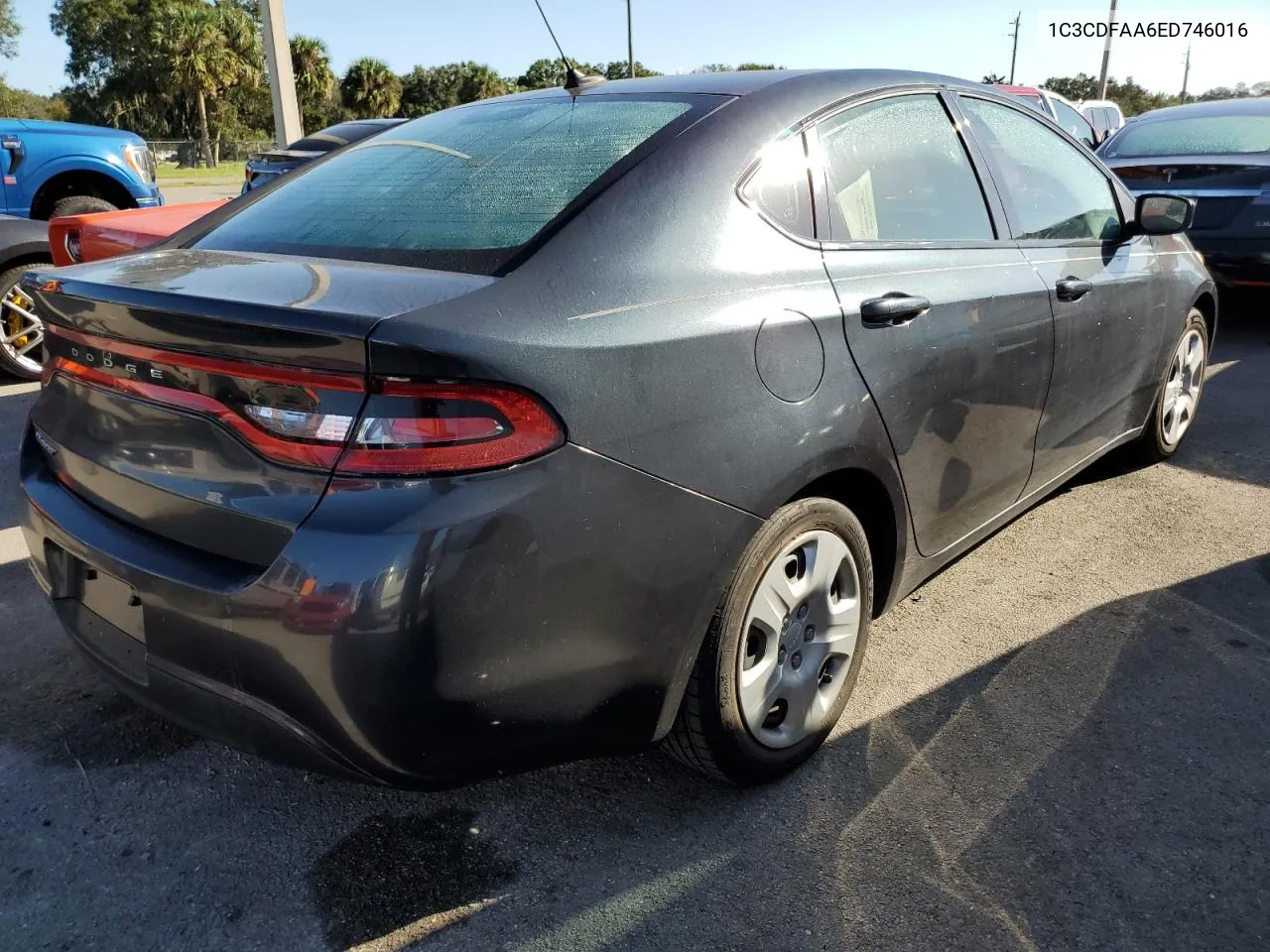 2014 Dodge Dart Se VIN: 1C3CDFAA6ED746016 Lot: 75250224