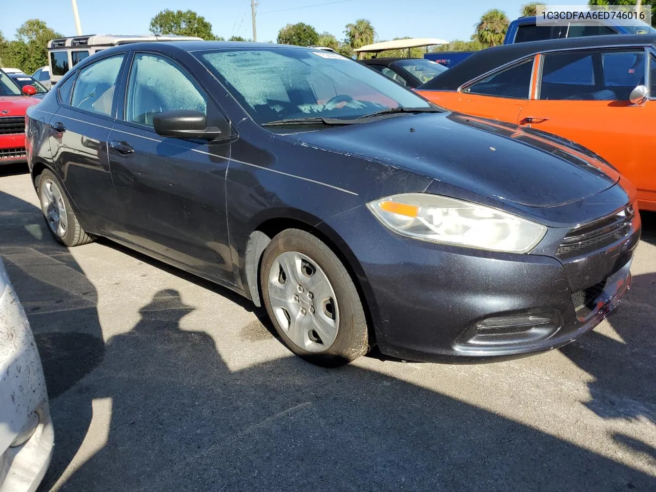 2014 Dodge Dart Se VIN: 1C3CDFAA6ED746016 Lot: 75250224