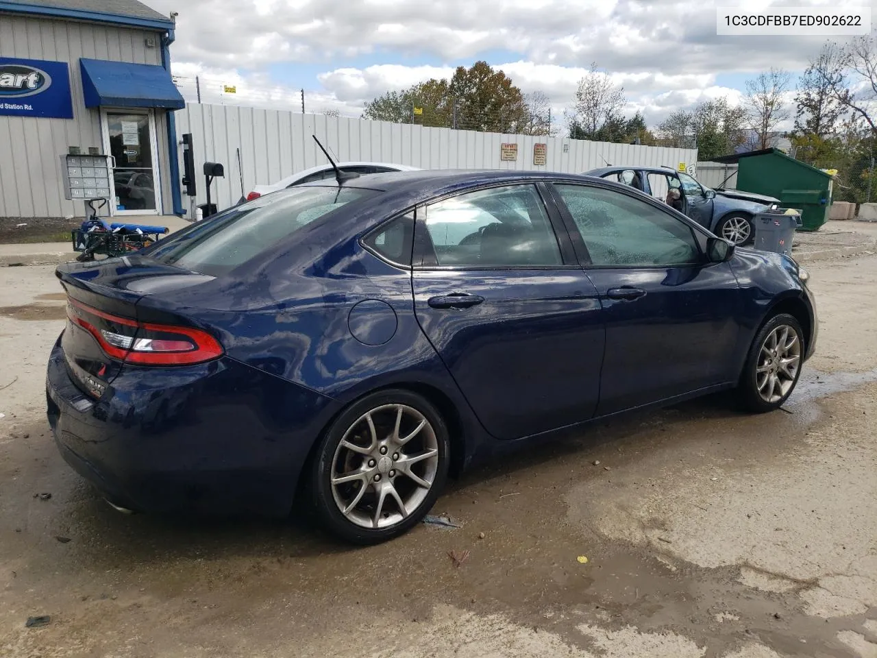 2014 Dodge Dart Sxt VIN: 1C3CDFBB7ED902622 Lot: 76030474