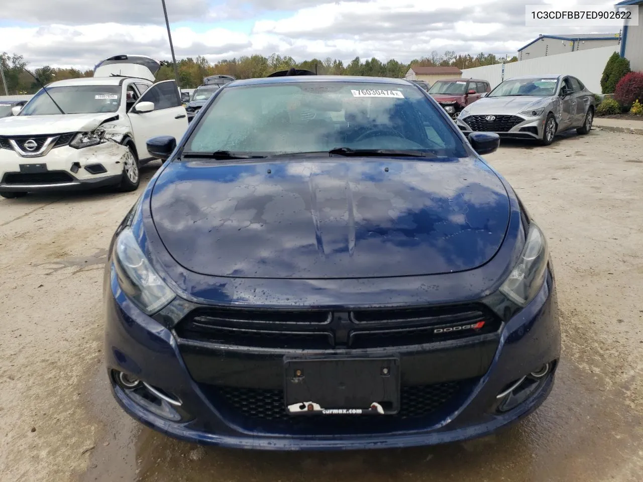 2014 Dodge Dart Sxt VIN: 1C3CDFBB7ED902622 Lot: 76030474