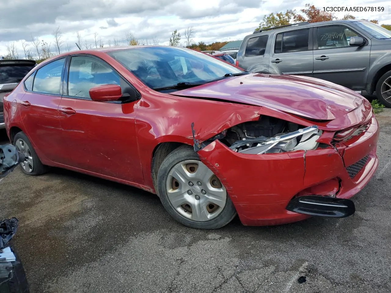 2014 Dodge Dart Se VIN: 1C3CDFAA5ED678159 Lot: 76245764