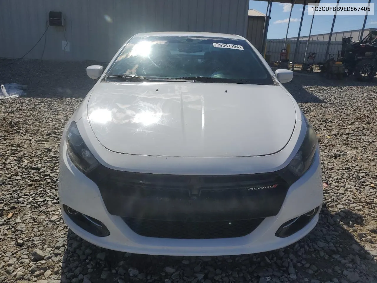 2014 Dodge Dart Sxt VIN: 1C3CDFBB9ED867405 Lot: 76341164