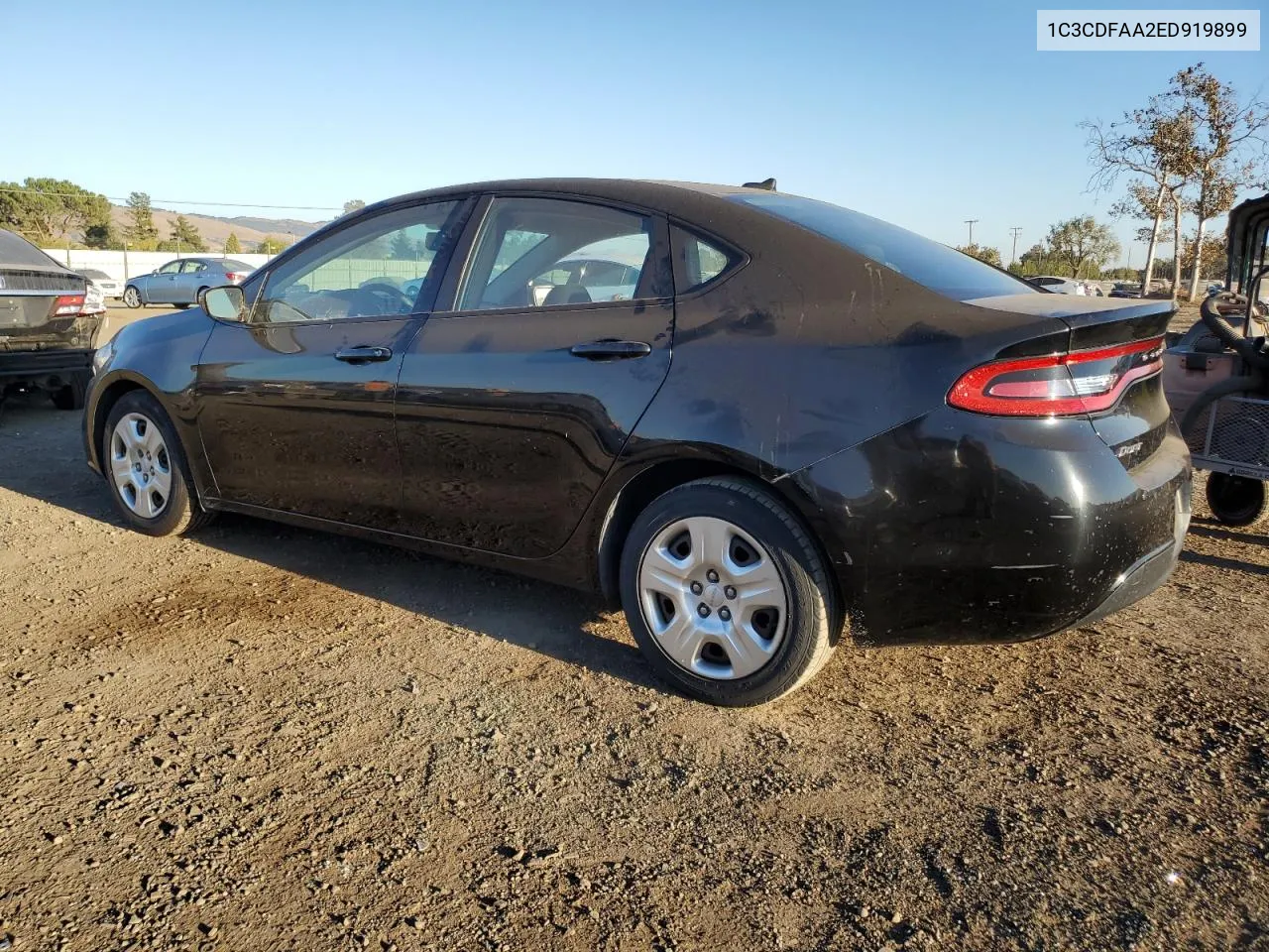 2014 Dodge Dart Se VIN: 1C3CDFAA2ED919899 Lot: 77460804