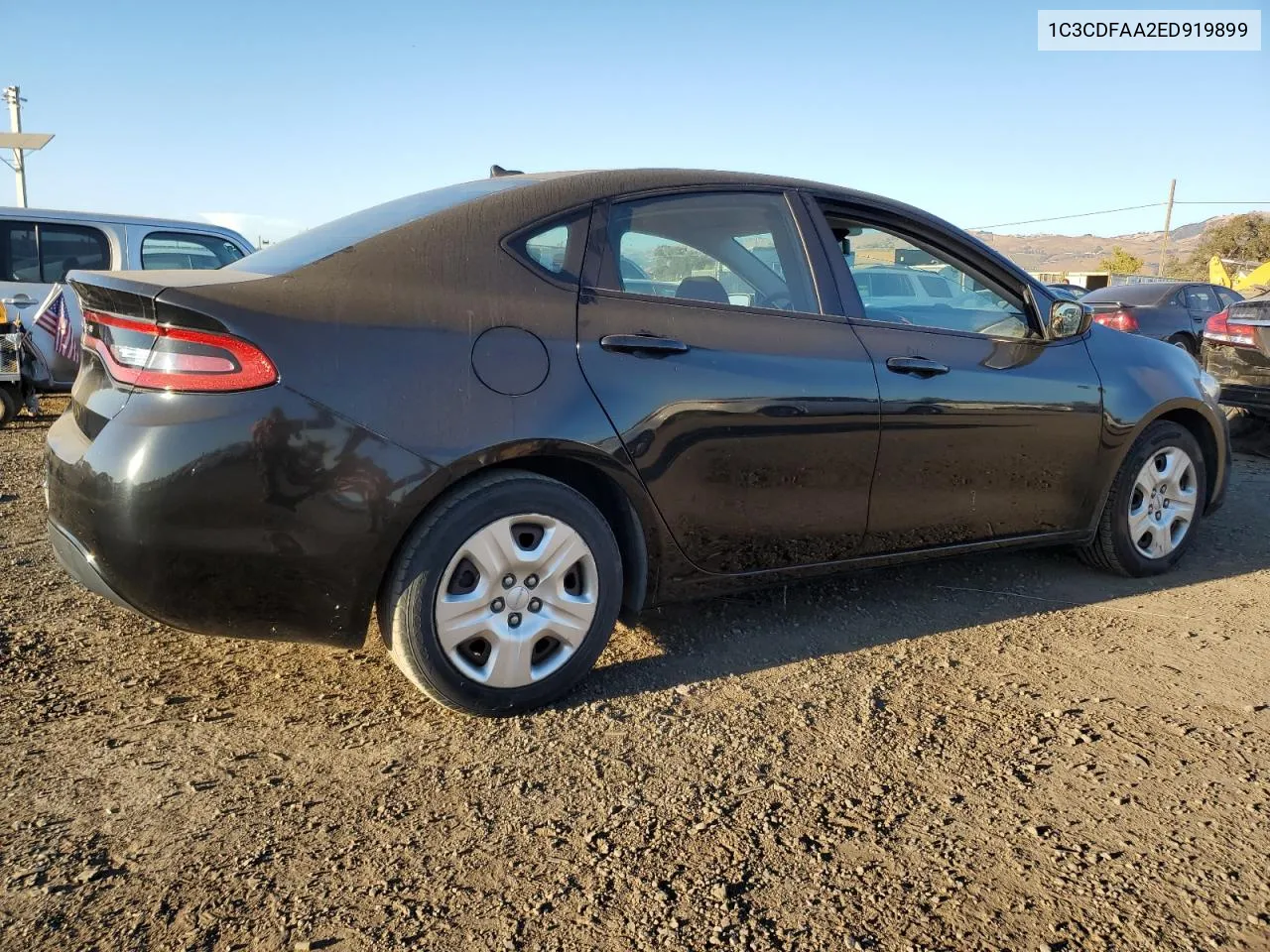 2014 Dodge Dart Se VIN: 1C3CDFAA2ED919899 Lot: 77460804