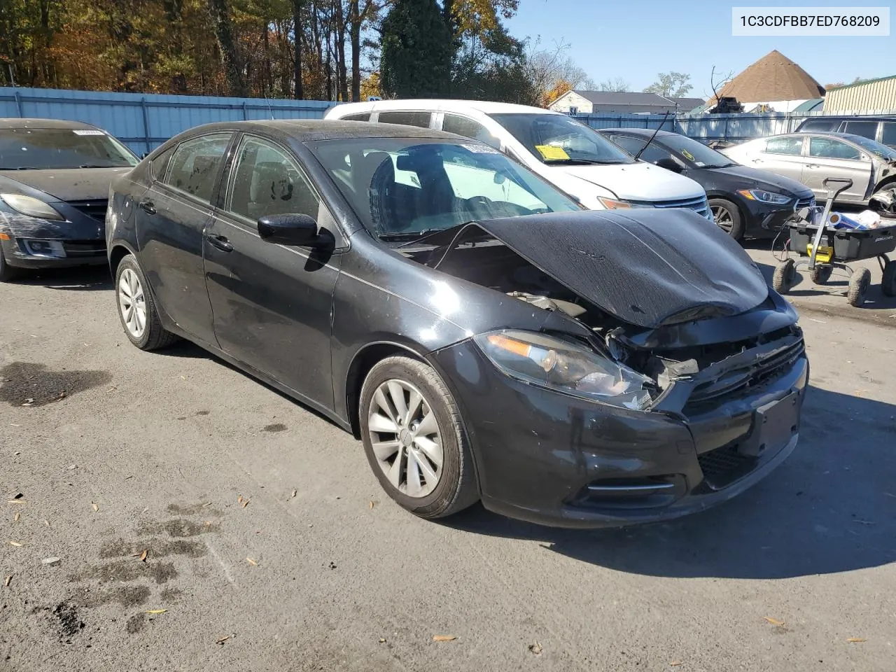 2014 Dodge Dart Sxt VIN: 1C3CDFBB7ED768209 Lot: 77614454