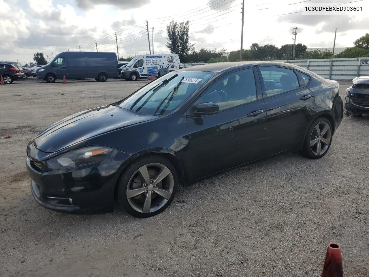 1C3CDFEBXED903601 2014 Dodge Dart Gt