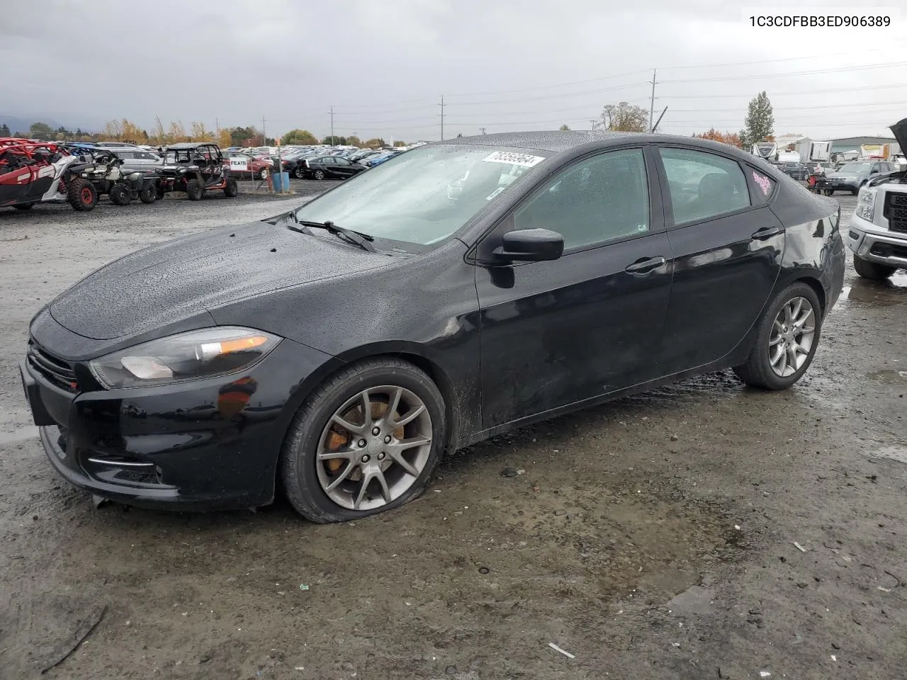 2014 Dodge Dart Sxt VIN: 1C3CDFBB3ED906389 Lot: 78356964