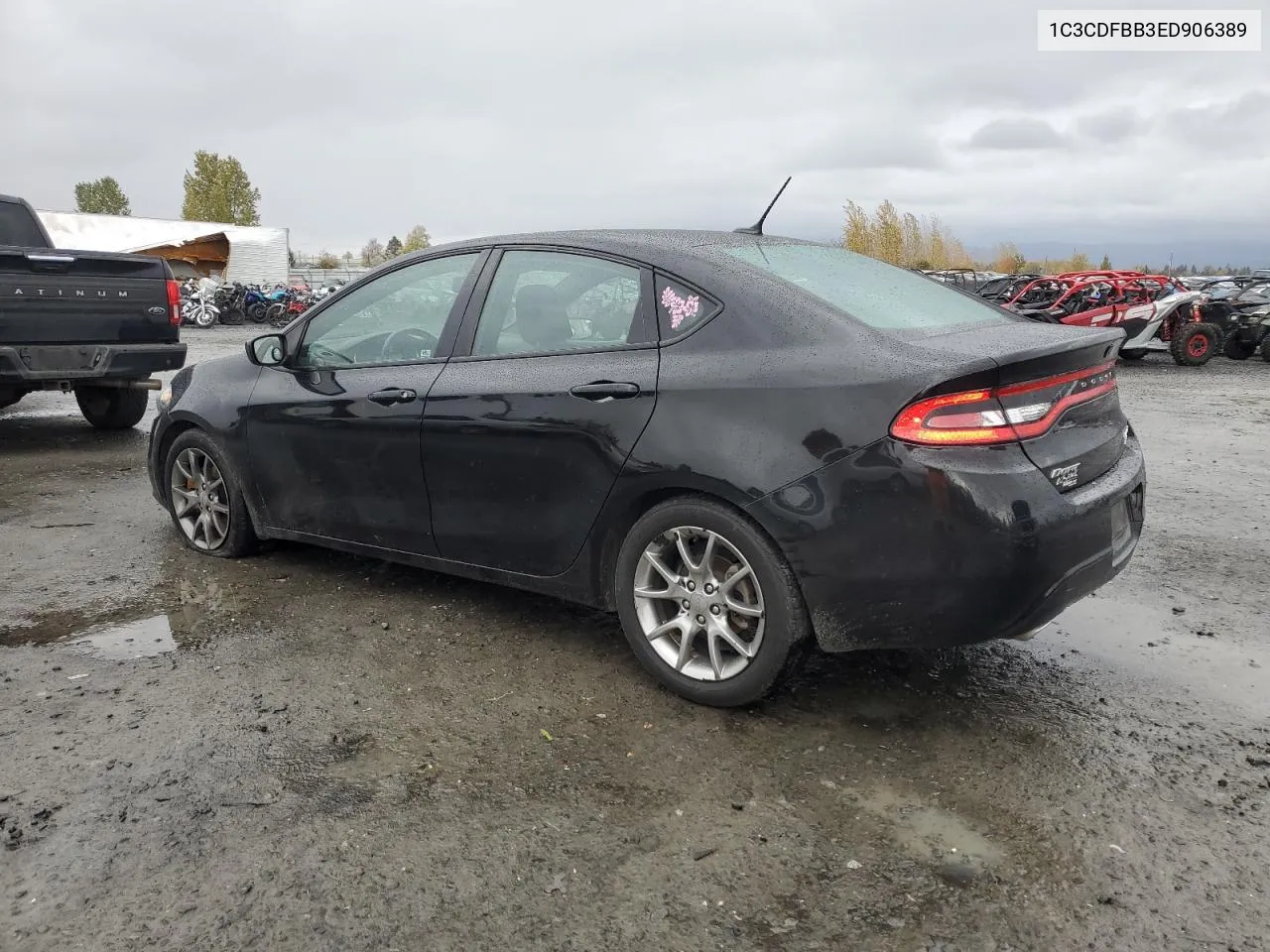 2014 Dodge Dart Sxt VIN: 1C3CDFBB3ED906389 Lot: 78356964