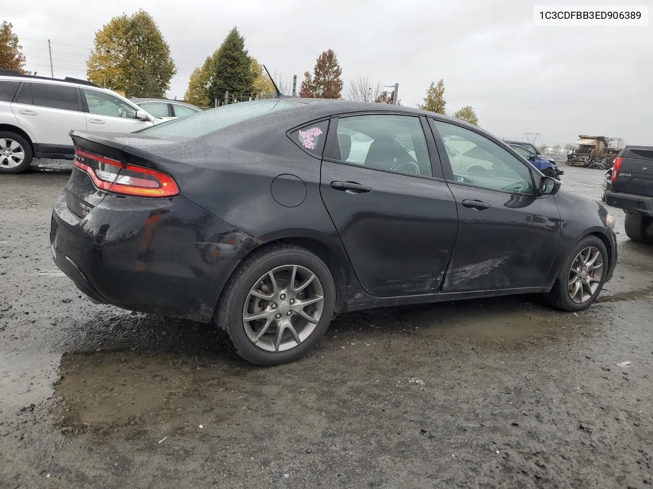 2014 Dodge Dart Sxt VIN: 1C3CDFBB3ED906389 Lot: 78356964