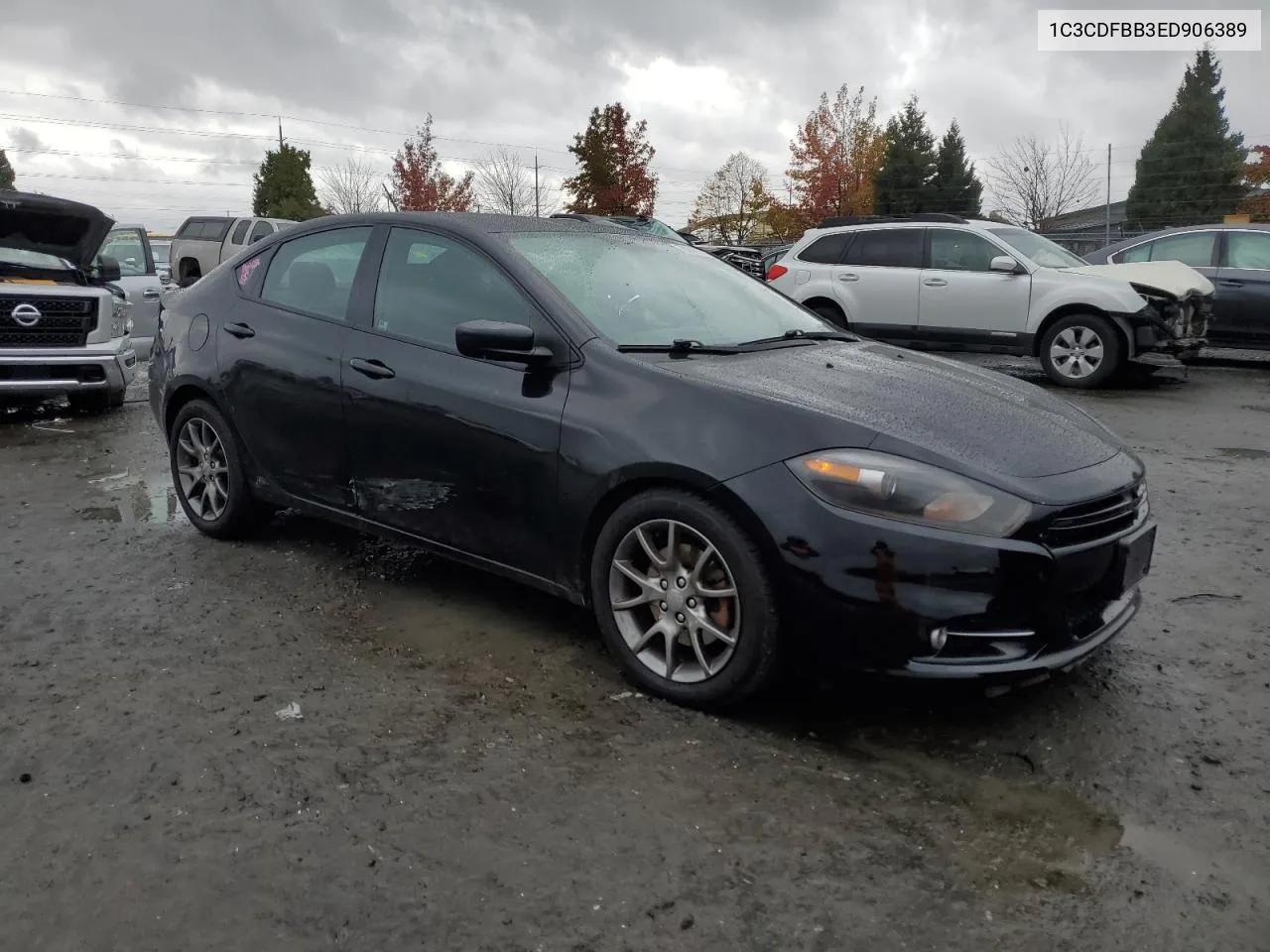 2014 Dodge Dart Sxt VIN: 1C3CDFBB3ED906389 Lot: 78356964