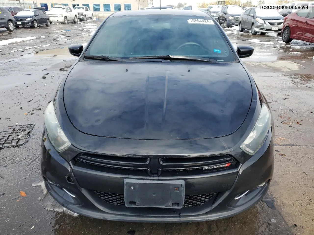 2014 Dodge Dart Sxt VIN: 1C3CDFBB0ED668694 Lot: 79664424