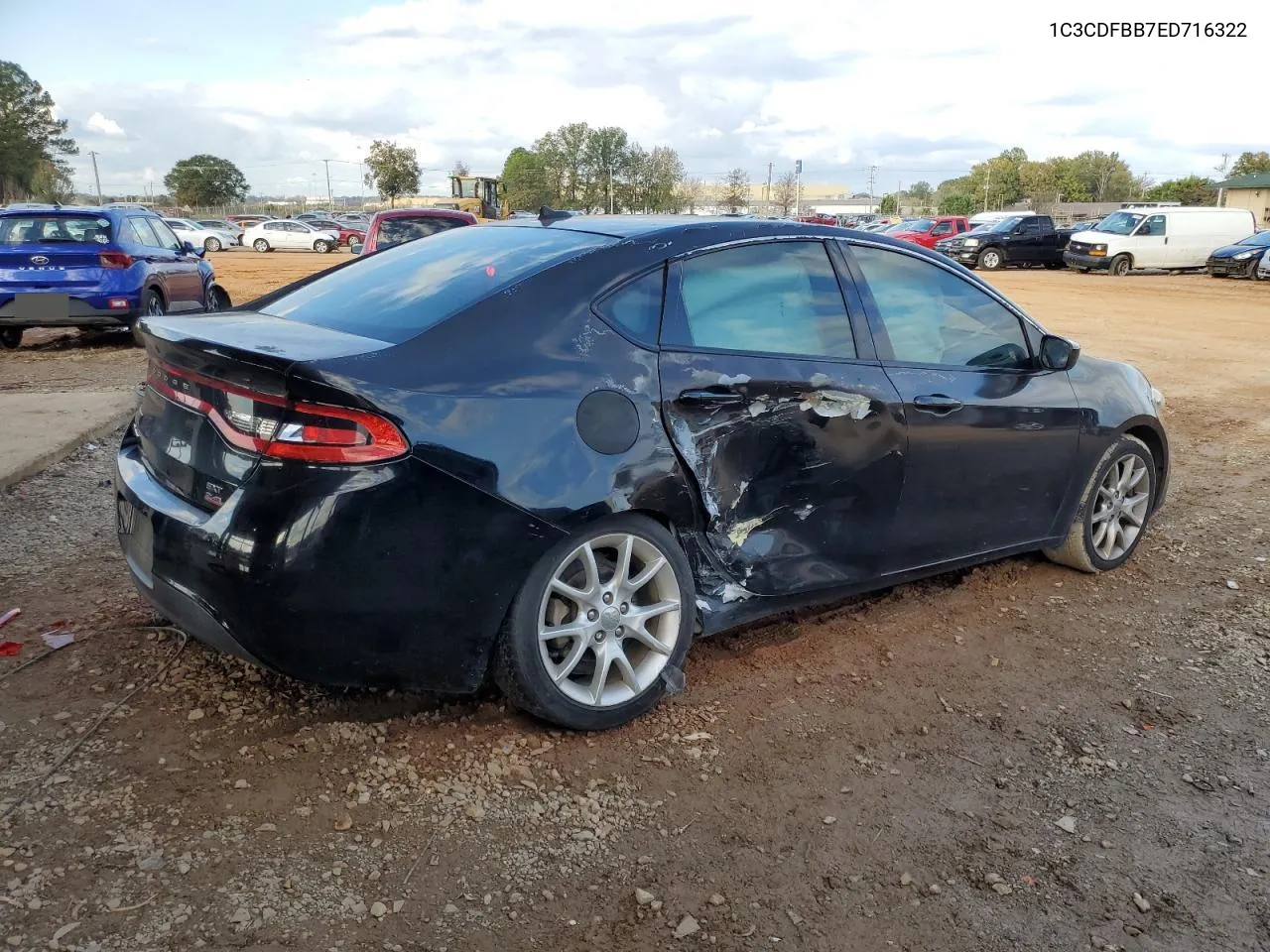 2014 Dodge Dart Sxt VIN: 1C3CDFBB7ED716322 Lot: 79856524