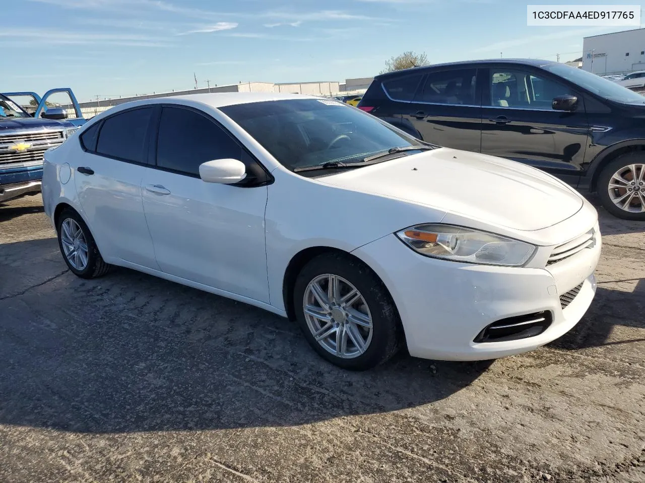 2014 Dodge Dart Se VIN: 1C3CDFAA4ED917765 Lot: 80335034