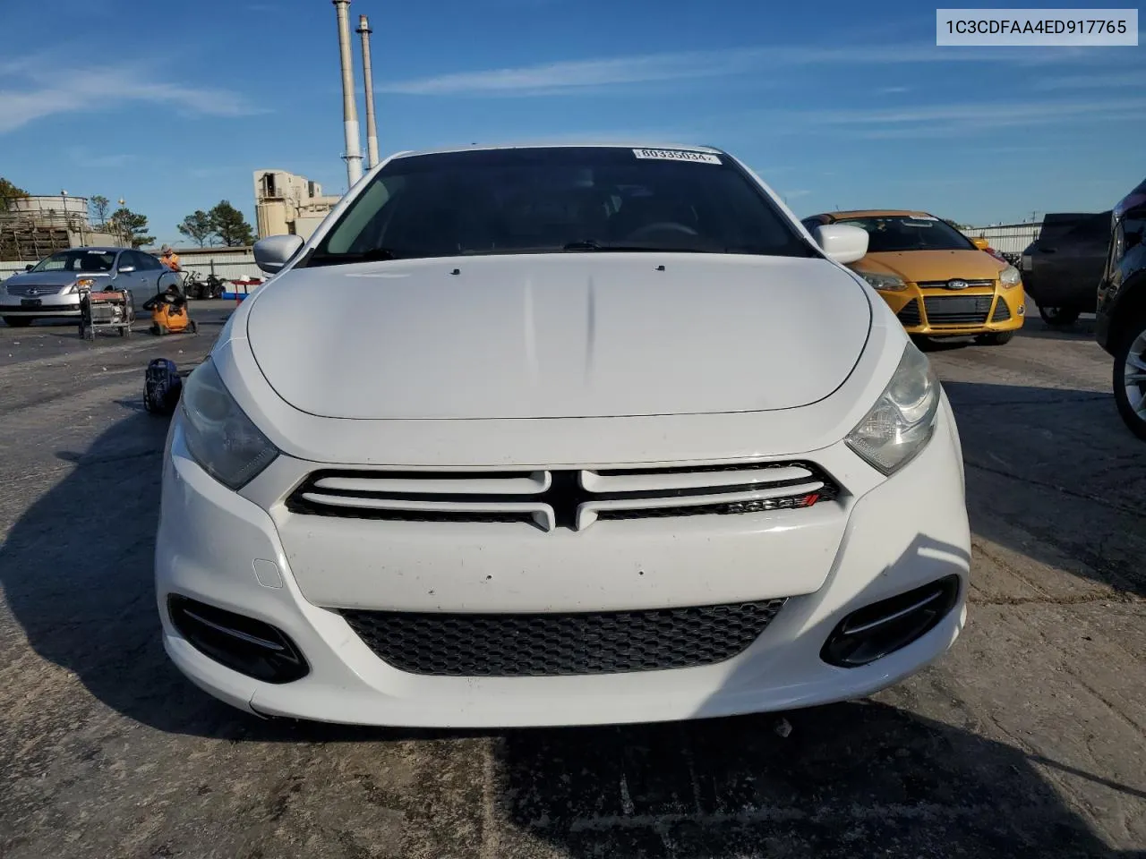 2014 Dodge Dart Se VIN: 1C3CDFAA4ED917765 Lot: 80335034