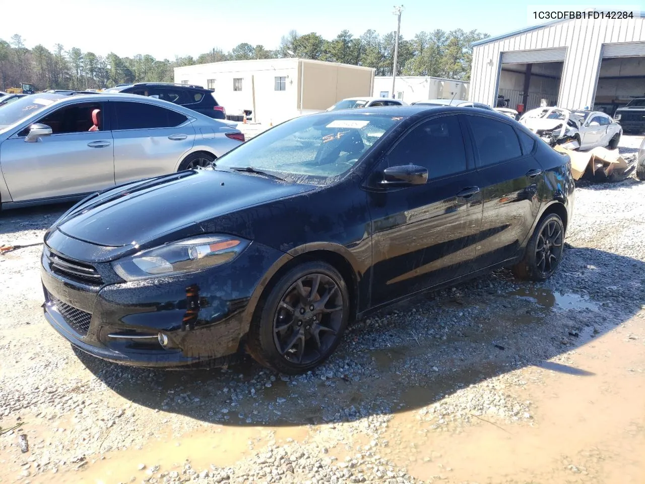 2015 Dodge Dart Sxt VIN: 1C3CDFBB1FD142284 Lot: 44694554