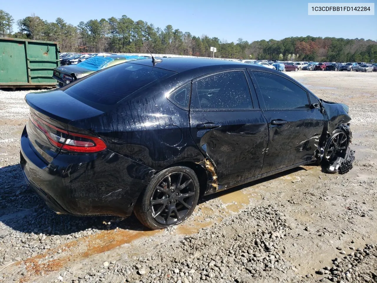 2015 Dodge Dart Sxt VIN: 1C3CDFBB1FD142284 Lot: 44694554