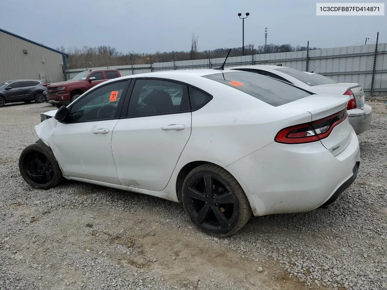 2015 Dodge Dart Sxt VIN: 1C3CDFBB7FD414871 Lot: 48207164