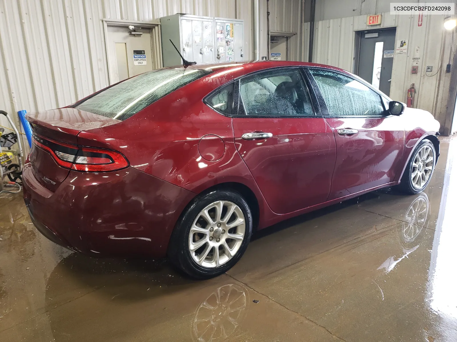 2015 Dodge Dart Limited VIN: 1C3CDFCB2FD242098 Lot: 49039244