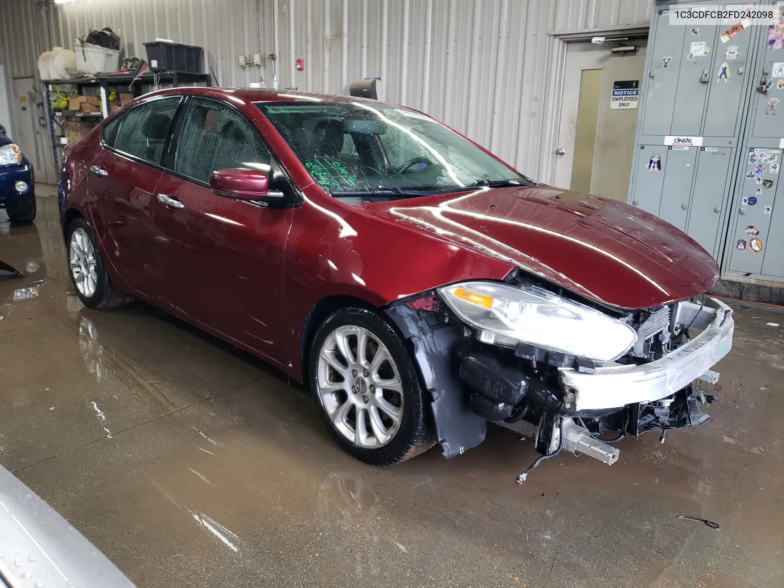 1C3CDFCB2FD242098 2015 Dodge Dart Limited