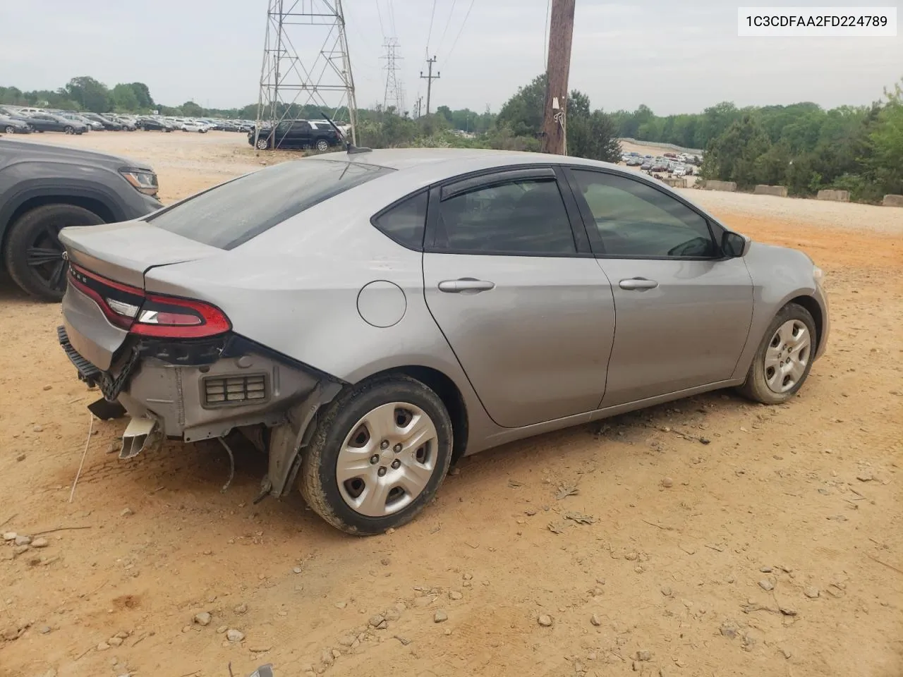 1C3CDFAA2FD224789 2015 Dodge Dart Se