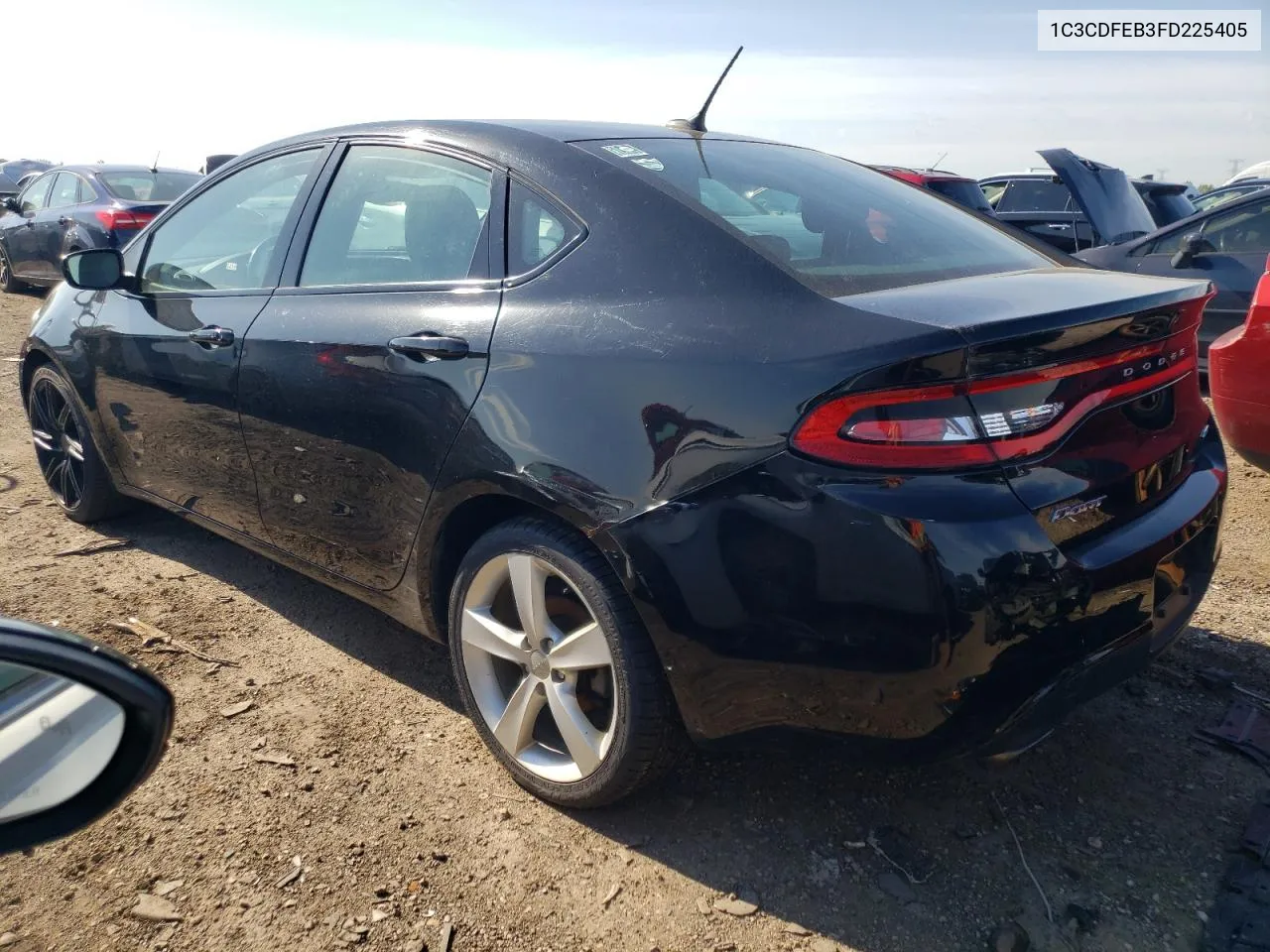 2015 Dodge Dart Gt VIN: 1C3CDFEB3FD225405 Lot: 53991434