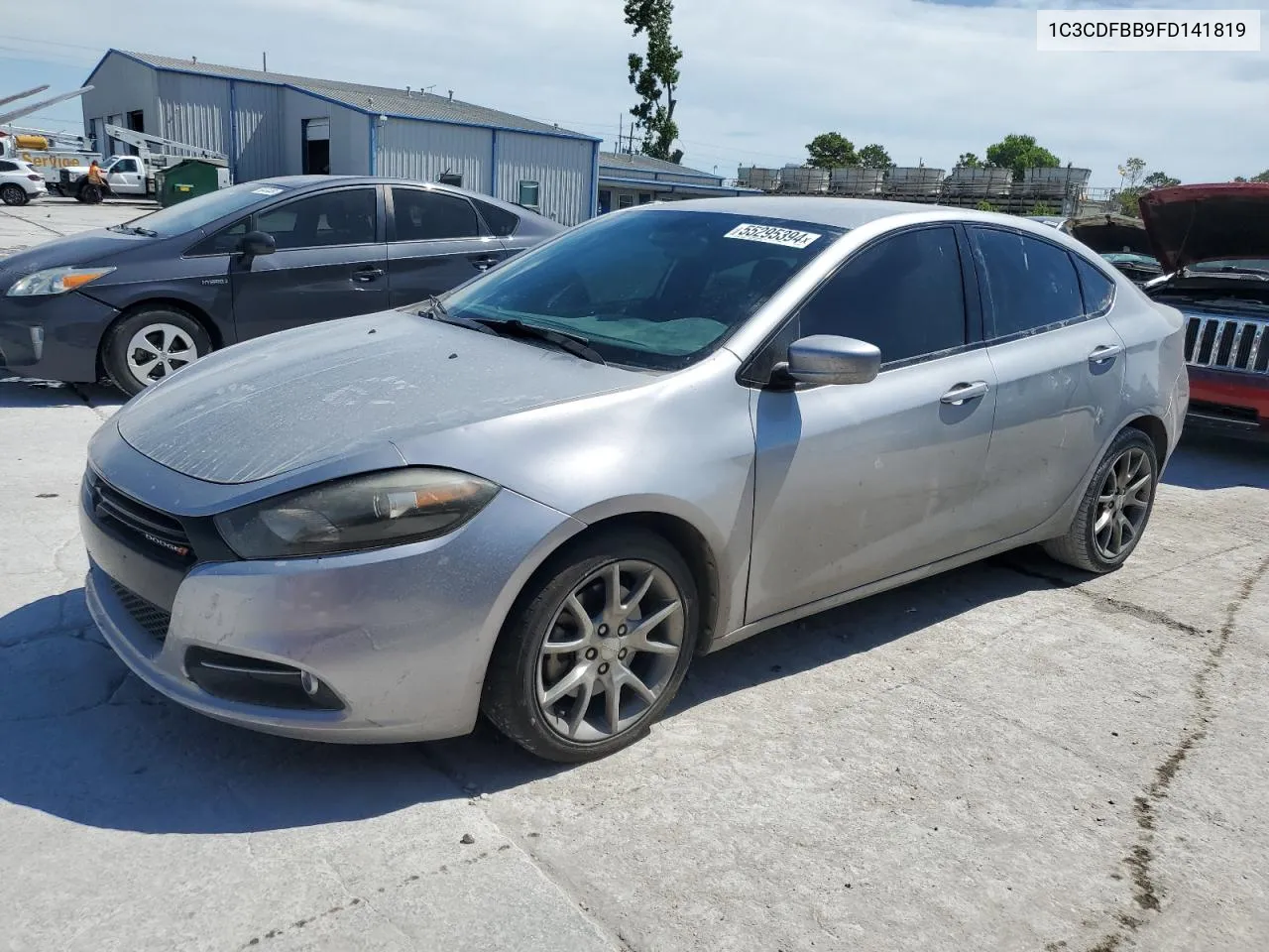 2015 Dodge Dart Sxt VIN: 1C3CDFBB9FD141819 Lot: 55295394