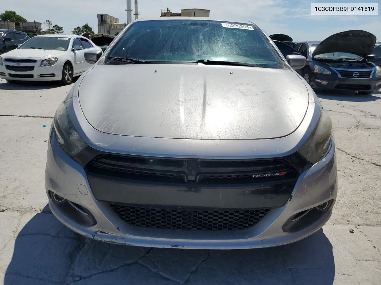 2015 Dodge Dart Sxt VIN: 1C3CDFBB9FD141819 Lot: 55295394