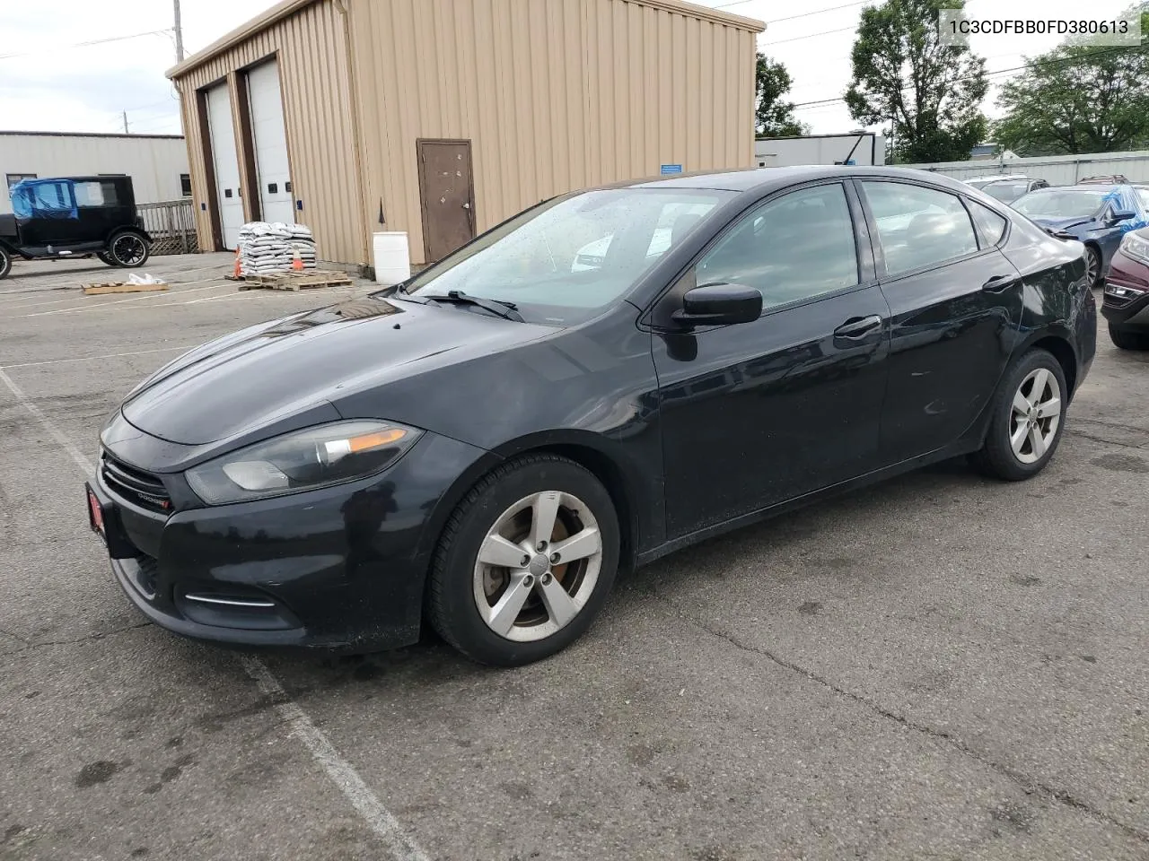 2015 Dodge Dart Sxt VIN: 1C3CDFBB0FD380613 Lot: 55549593